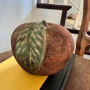 Stone apple decoration